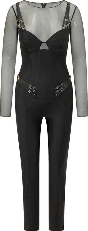 Elisabetta Franchi Tuta Con Rete