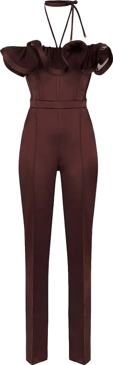 Elisabetta Franchi Trousers Cacao