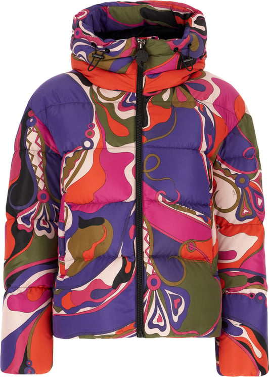 Emilio Pucci Emilio Pucci Printed nylon down jacket
