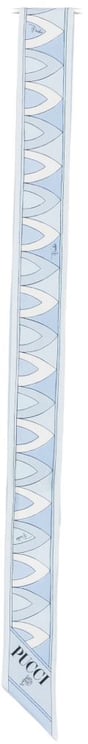 Emilio Pucci Scarfs Clear Blue