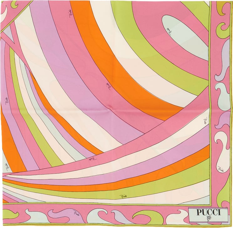 Emilio Pucci Emilio Pucci Printed silk foulard