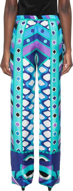 Emilio Pucci Trousers Light Blue