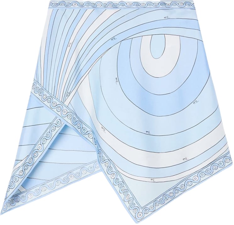 Emilio Pucci Skirts Clear Blue