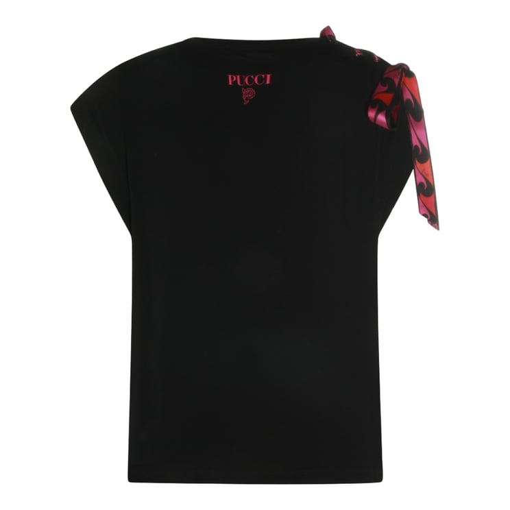 Emilio Pucci Iride Viscose-Blend Ribbon T-Shirt
