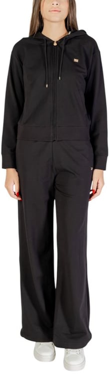 Emporio Armani EA7 Emporio Armani Black Cotton Tracksuit