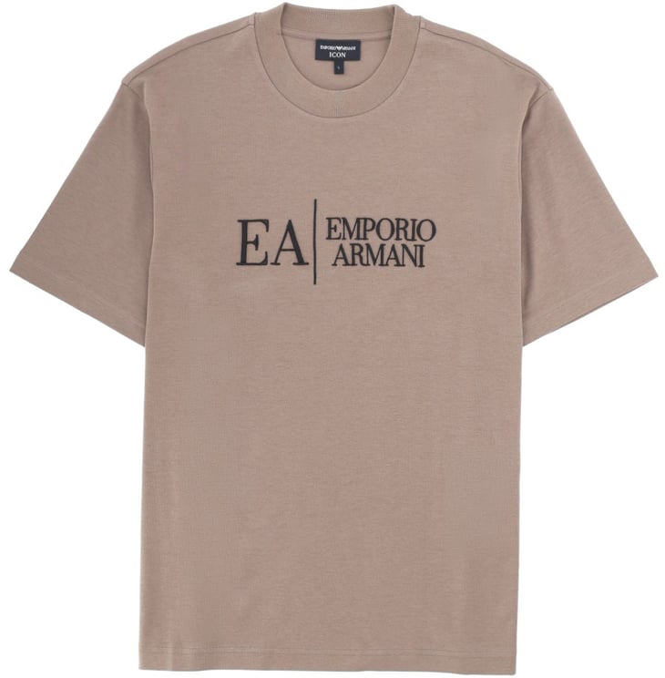 Emporio Armani T-SHIRT WITH ICON EMBROIDERY