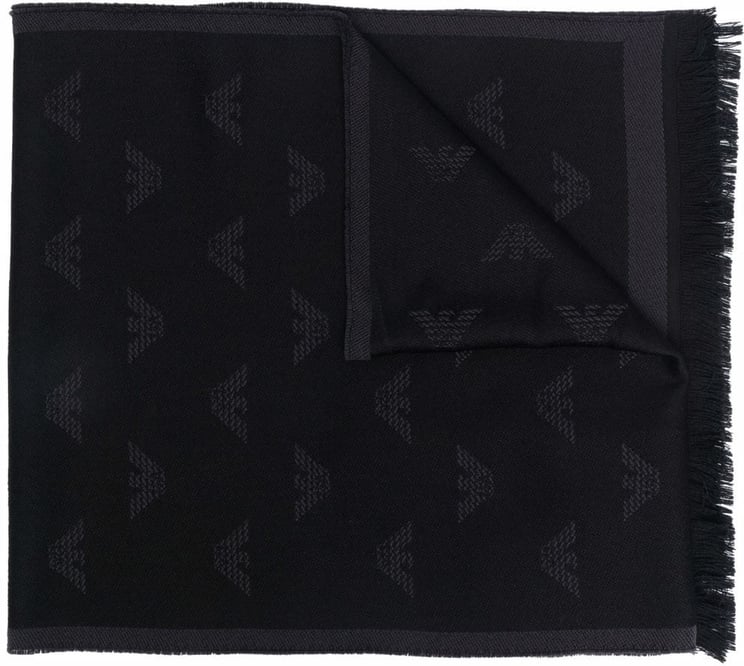 Emporio Armani Scarfs Grey