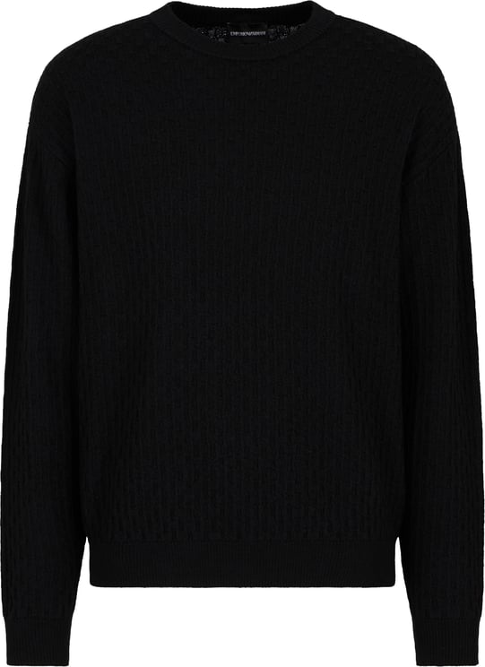 Emporio Armani Knit Structure Black