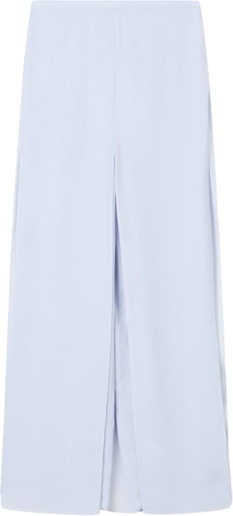 Emporio Armani Techno Georgette Invisible Side Zip Culottes