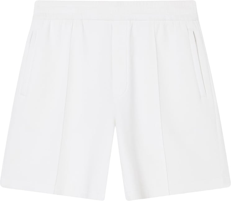 Emporio Armani Double Knit Elasticized Waist Bermuda Shorts