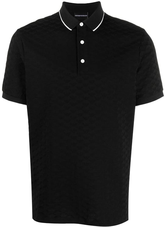 Emporio Armani All-over Jacquard Eagle Black