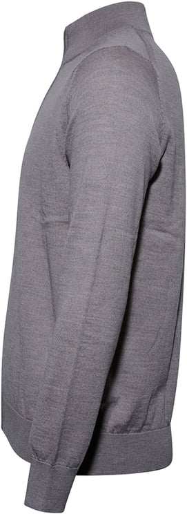 Emporio Armani Wool Full Zip Cardigan Moon Rock Me