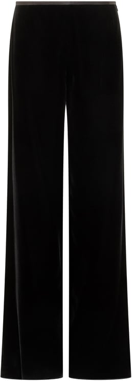 Emporio Armani Emporio Armani Pantaloni a Gamba Larga in Velluto