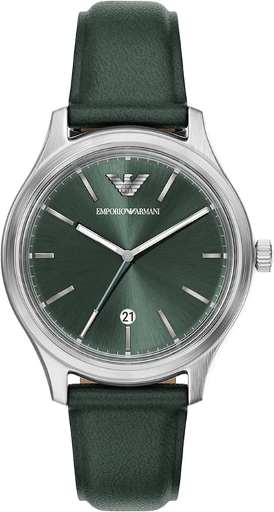Emporio Armani Emporio Armani - Horloge - Donkergroen