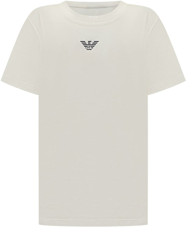 Emporio Armani T-shirt Bianca con Logo Emporio Armani