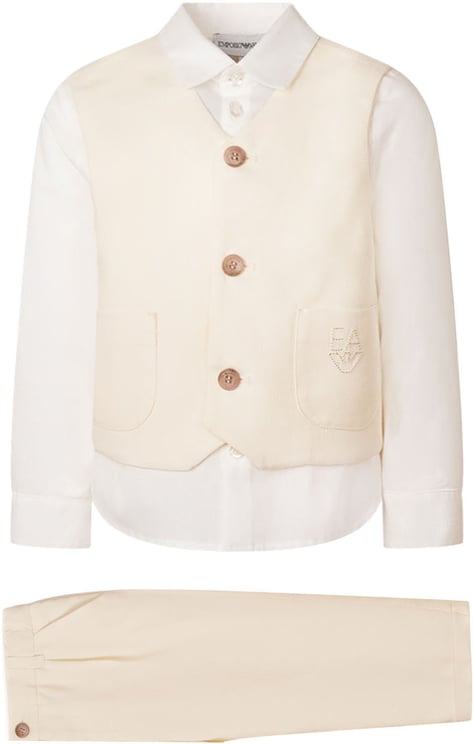 Emporio Armani Set con Gilet e Camicia