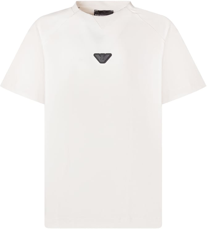 Emporio Armani T-shirt con Logo Frontale