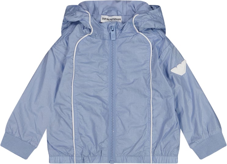 Emporio Armani Armani Baby Jongens Zomerjas In Licht Blauw