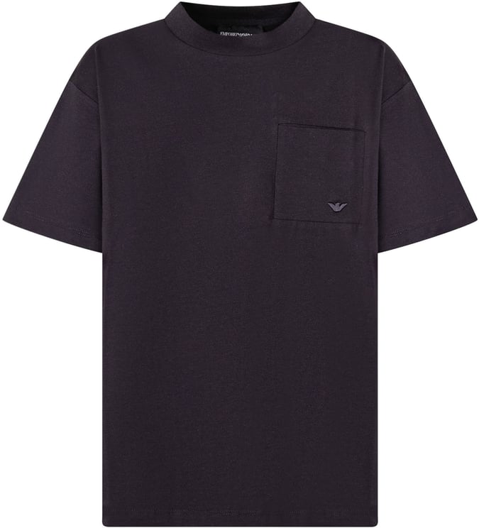Emporio Armani T-shirt con Tasca Applicata