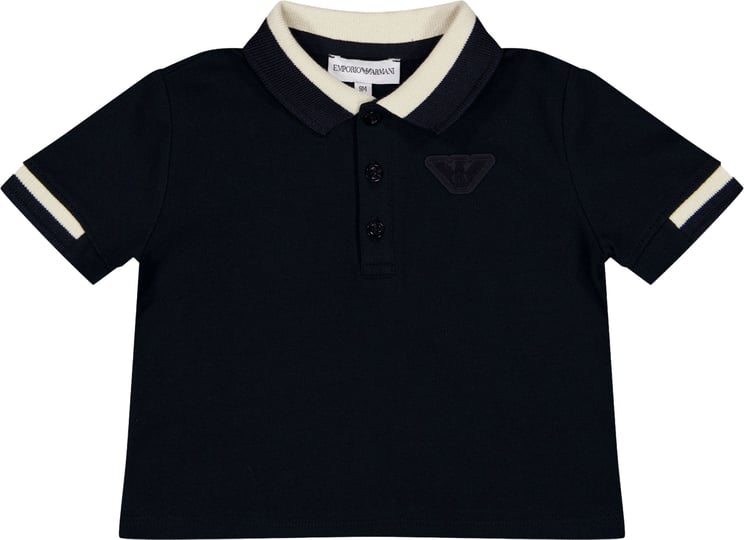 Emporio Armani Armani Baby Jongens Polo In Navy