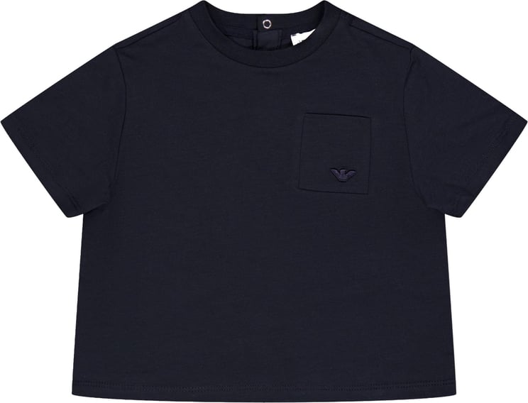 Emporio Armani Armani Baby Jongens T-Shirt In Navy