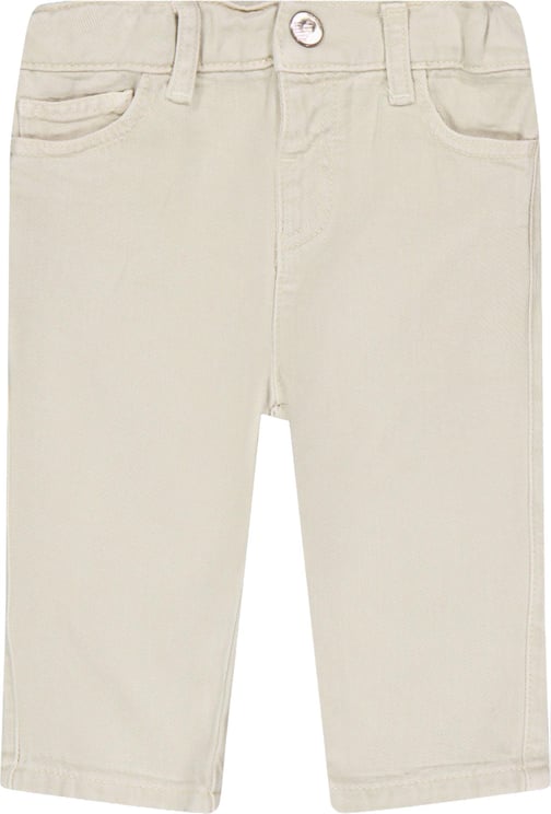 Emporio Armani Armani Baby Jongens Broek In Beige