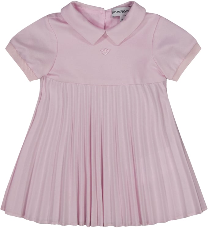 Emporio Armani Armani Baby Meisjes Jurk In Licht Roze