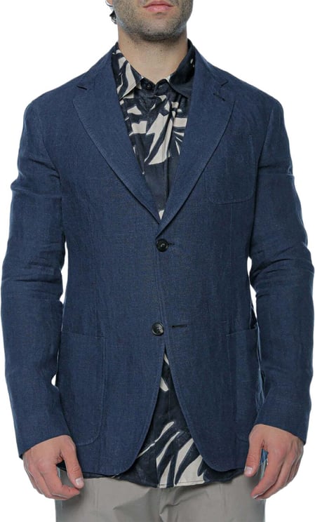 Emporio Armani Jackets Navy