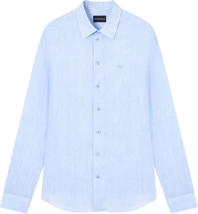 Emporio Armani Shirts Light Blue