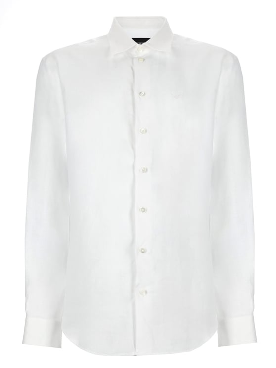 Emporio Armani Pointed Collar Left Chest Shirt