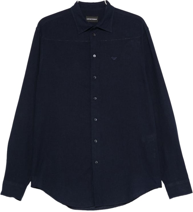 Emporio Armani Shirts Blue