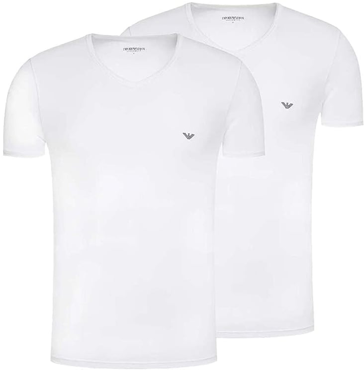 Emporio Armani T-Shirts And Polos White