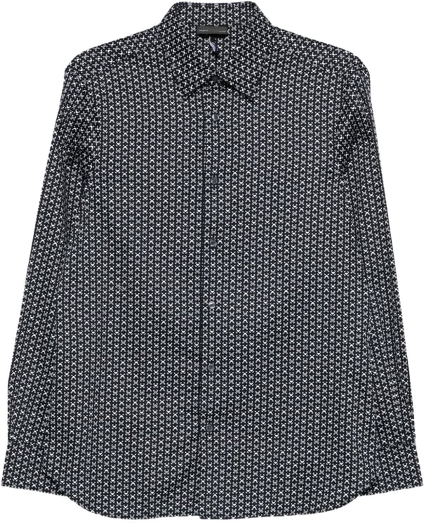 Emporio Armani Shirts Blue
