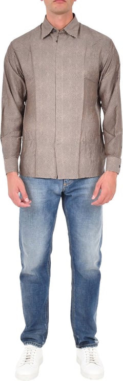 Emporio Armani Shirts Beige