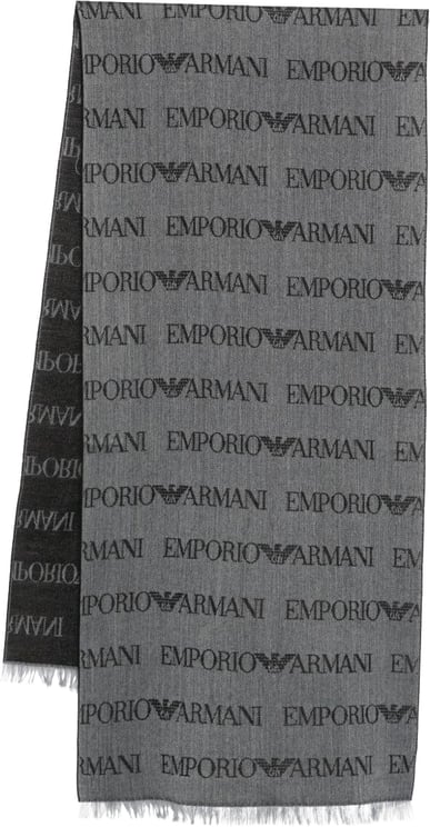 Emporio Armani Scarfs Grey