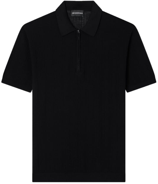 Emporio Armani T-Shirts And Polos Black