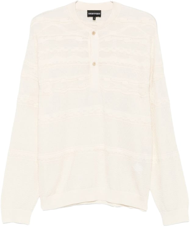 Emporio Armani Sweaters White