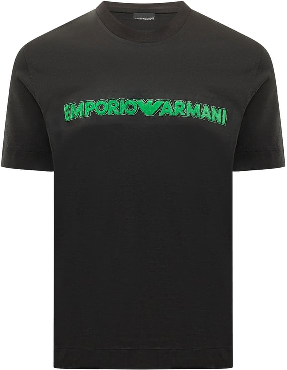 Emporio Armani T-shirt con Logo Ricamato