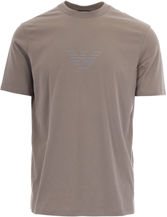 Emporio Armani T-Shirts And Polos U8049 Eagle 12Cm Hd Print Di