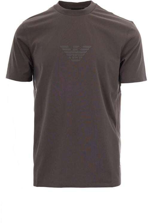 Emporio Armani T-Shirts And Polos U8143 Eagle 12Cm Hd Print Di