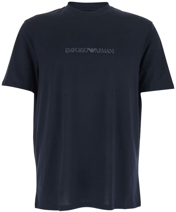 Emporio Armani T-Shirts And Polos Blue