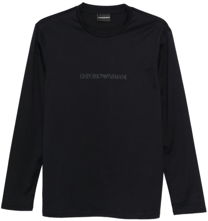 Emporio Armani T-Shirts And Polos Blue