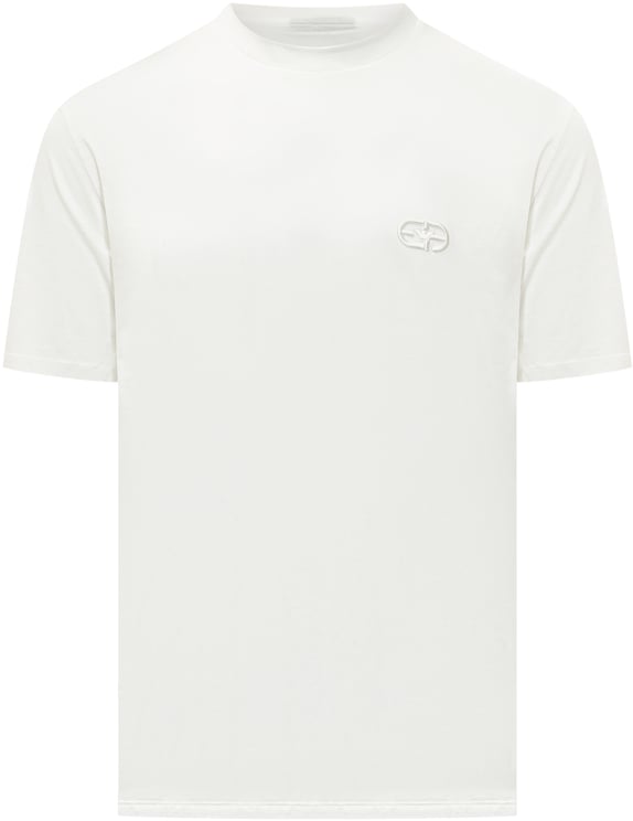 Emporio Armani T-shirt con Logo Ricamato