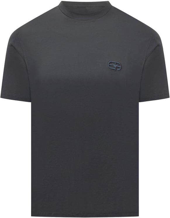 Emporio Armani T-shirt con Logo Ricamato