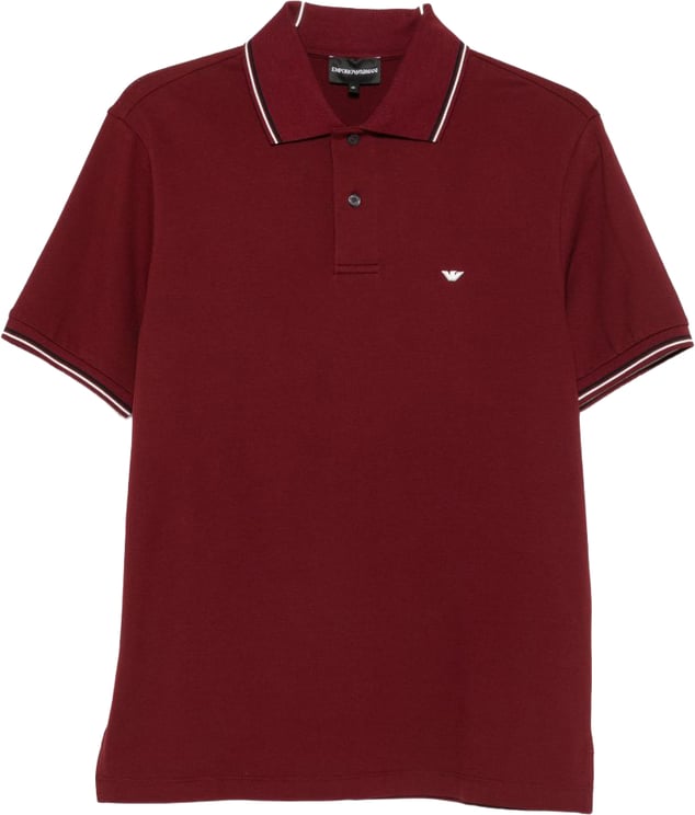 Emporio Armani T-Shirts And Polos Bordeaux