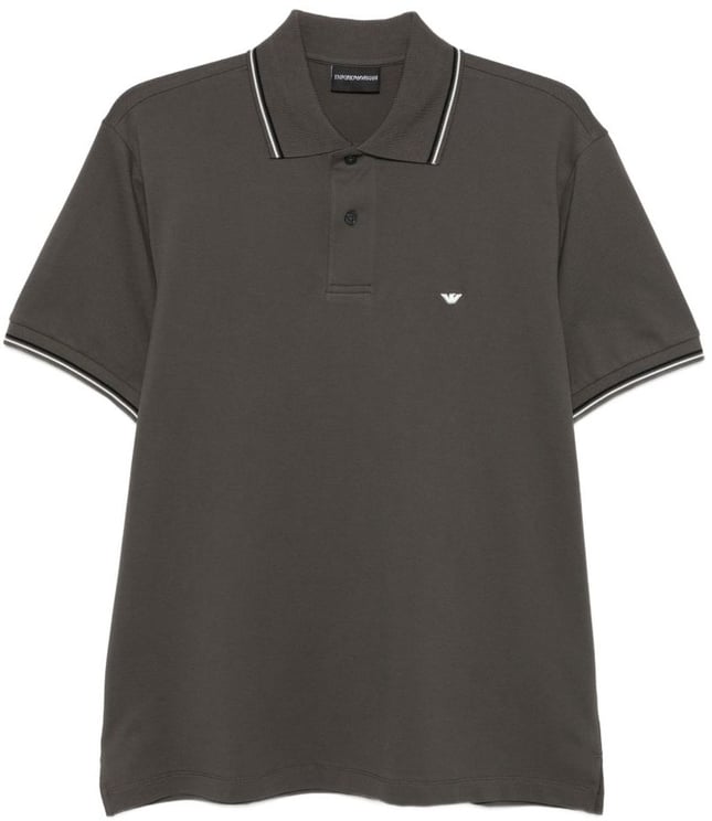 Emporio Armani T-Shirts And Polos Grey