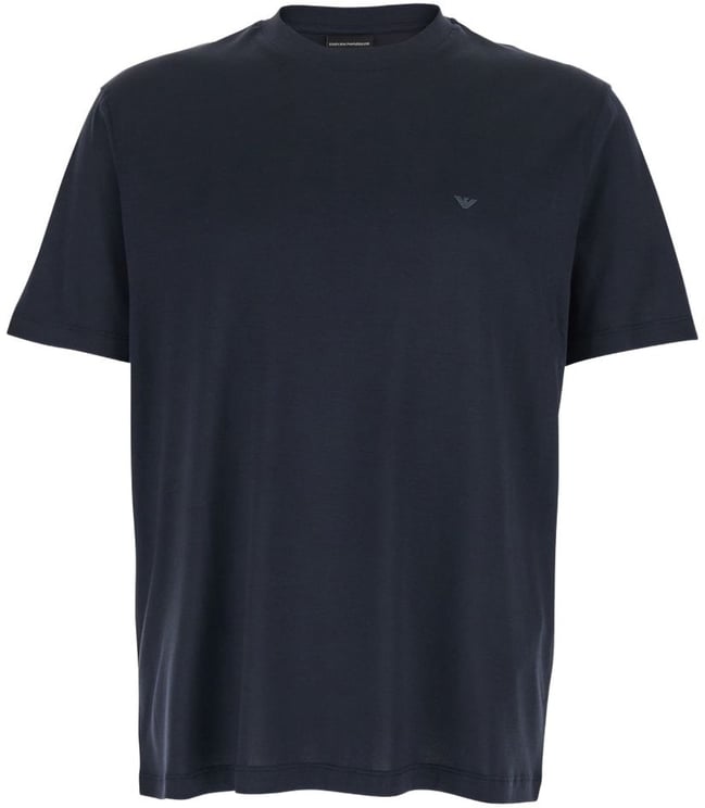 Emporio Armani T-Shirts And Polos Blue