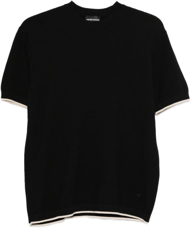 Emporio Armani T-Shirts And Polos Black