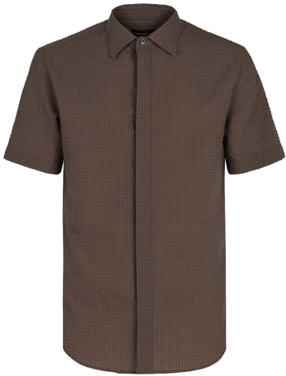 Emporio Armani Shirts Brown