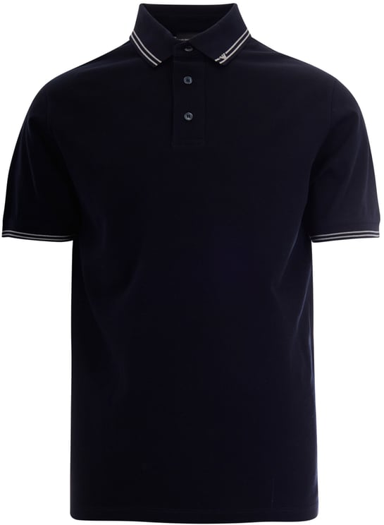 Emporio Armani T-Shirts And Polos Iconico 0920 Blu Navy Ea